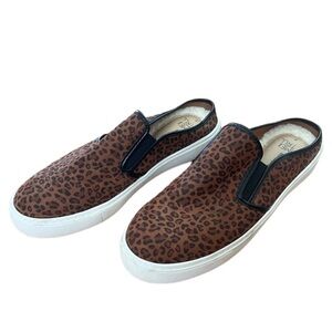 Time And Tru Size 7 Memory Foam Leopard Print Slip On Shoes